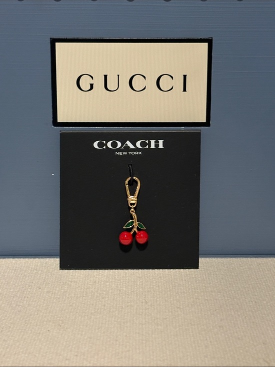 Coach Accessories - NWT COACH Mini Cherry Charm